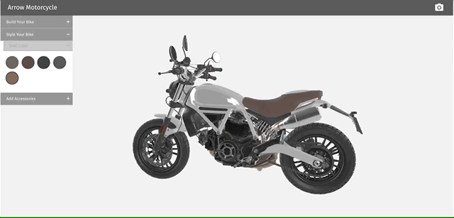 Motorcycle 3D Configurator