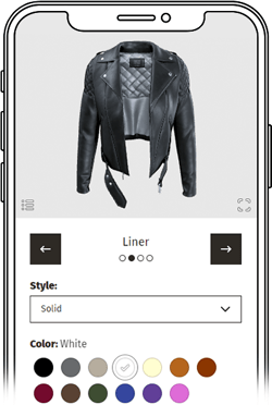 Mobile preview of ATLATL's Leather Jacket demo